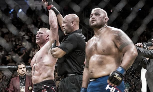 Brock Lesnar has had a very successful UFC/MMA career (image: lowkickmma.com)