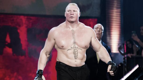 Brock Lesnar has been suggested for a possible rematch (image: wwe,com)