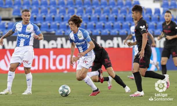Bryan Gil, el extremo armero. Foto: La Liga.
