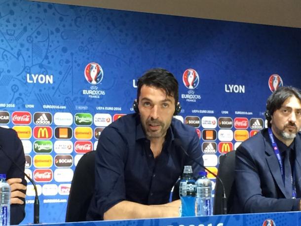 Gigi Buffon, twitter @Vivo_Azzurro