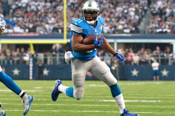 Reggie Bush during his time with the Detroit Lions | Tim Heitman - USA TODAY Sports