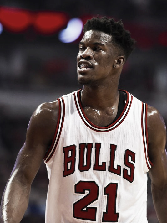 Jimmy Butler is another star rumored to be on the move. (Photo: Mike Dinovo, USA Today)