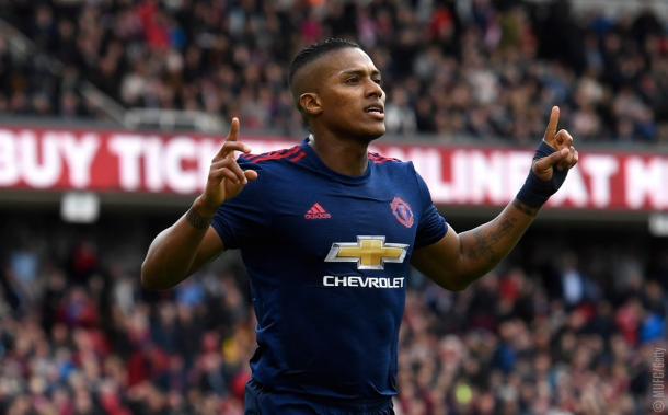 Antonio Valencia. Fonte: https://twitter.com/manutd