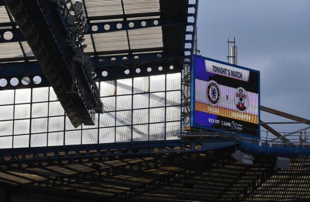 Lo Stamford Bridge prima della gara | Foto: @premierleague