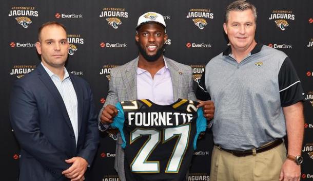 Leonard Fournette was the first running back selected in the draft this year | Source: jaguars.com