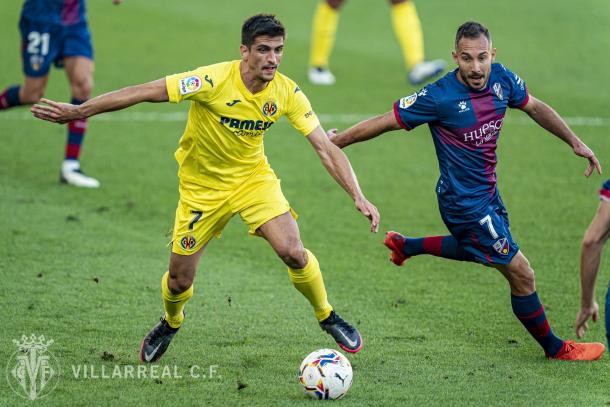 Gerard Moreno, ante la SD Huesca (J1, La Cerámica) | Fuente: Villarreal CF
