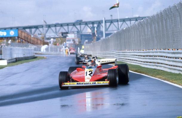 Gilles Villeneuve, durante el Gran Premio de Canadá de 1978 | Fuente: www.taringa.net