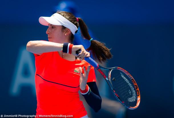 Christina McHale during her match | Photo: Jimmie48 Photography