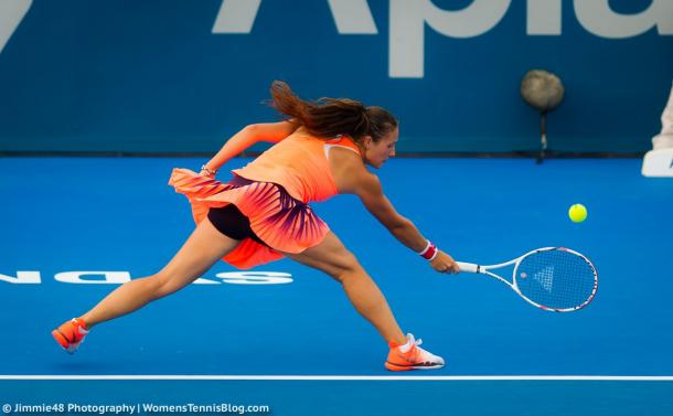 Kasatkina in action today | Photo: Jimmie48 Photography