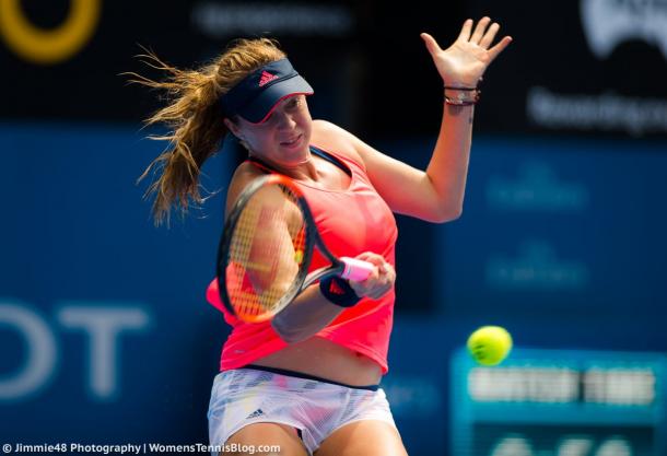 Anastasia Pavlyuchenkova moves on in Sydney | Photo: Jimmie48 Tennis Photography