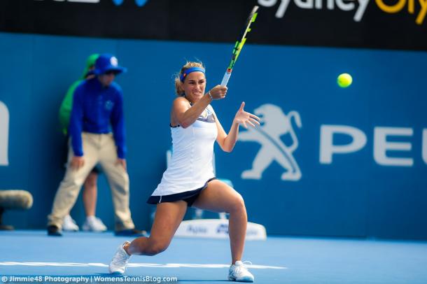 Monica Puig fell in 3 sets to Caroline Wozniacki | Photo: Jimmie48 Tennis Photography