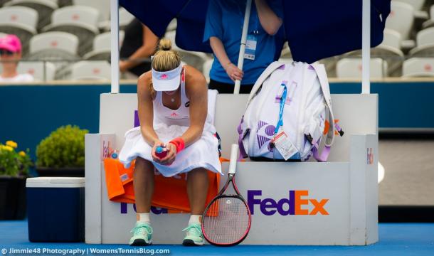 Angelique Kerber had a poor match today | Photo: Jimmie48 Tennis Photography