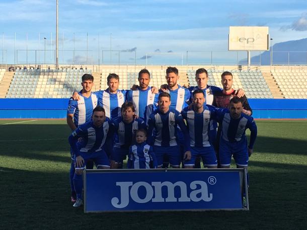 Alineación del Lorca | Foto: Lorca FC SAD