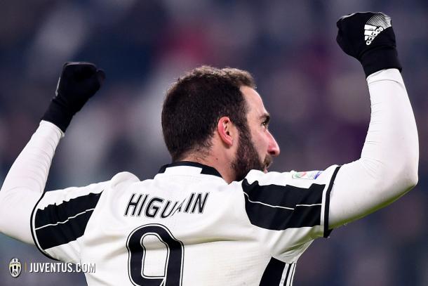Higuaín volvió a ver portería | Foto: Juventus.com
