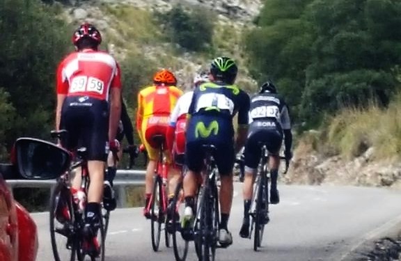 Una fuga interesante para intentar ganar. | Fuente: Ciclismo en Mallorca
