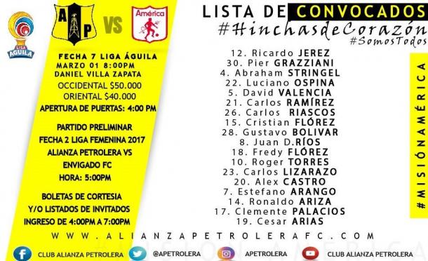 Foto: Alianza Petrolera