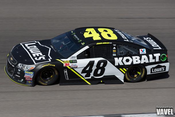 Lowe's on board with Kobalt from Las Vegas earlier in the season 