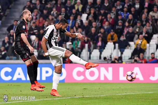 Momento del gol de la Juventus | Foto: Juventus