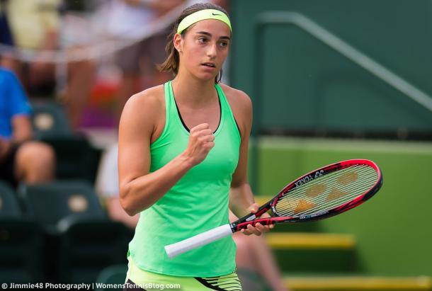 Caroline Garcia in action | Photo: Jimmie48 Tennis Photography