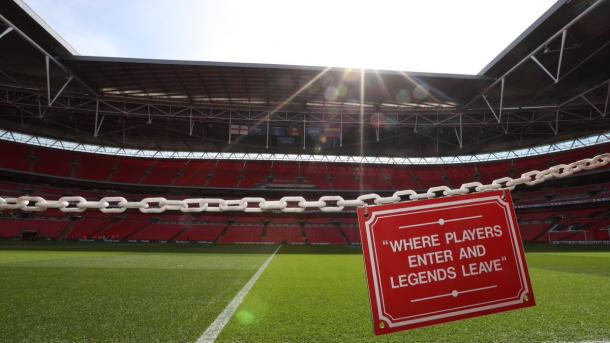 Wembley Stadium | Imagen: @England