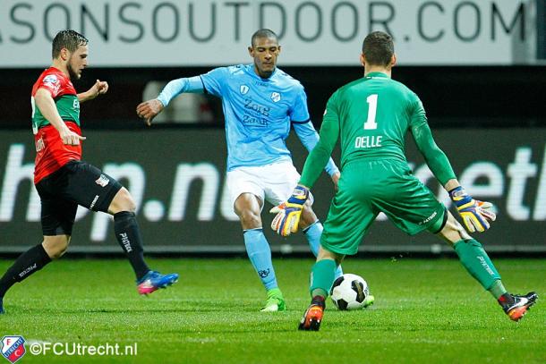 Haller se hizo presente en el marcador con una gran definición / FOTO: FC Utrecht