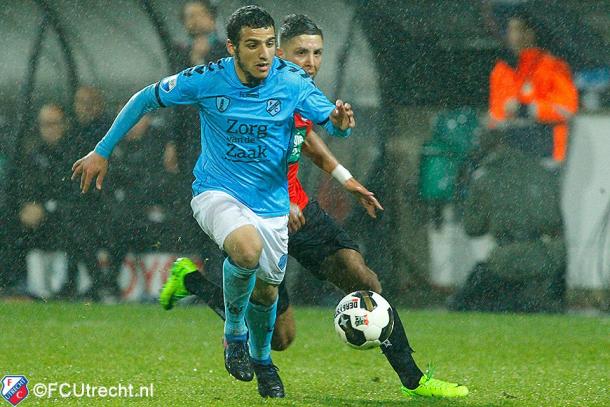 Ayoub fue brillante durante sus minutos en cancha / FOTO: FC Utrecht