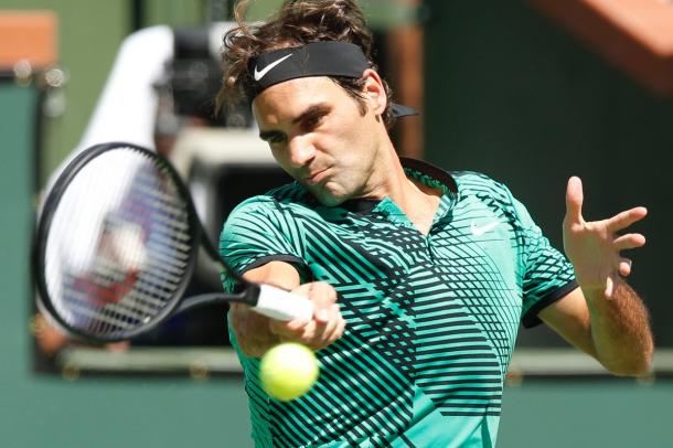 Federer - Fonte: @bnpparibasopen