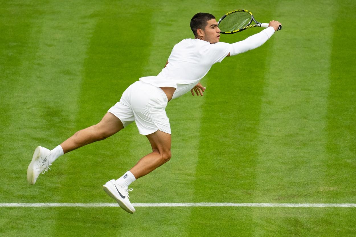 Carlos Alcaraz Foto @Wimbledon