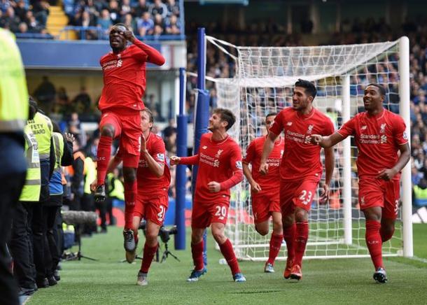 Benteke struck the last time the two sides met in a 3-1 win for Liverpool. | Image source: Liverpool Echo