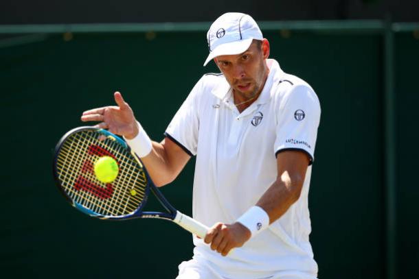 Gilles Muller will look to be aggressive when he faces the fourth seed on Monday (Getty/Clive Brunskill)