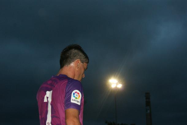 Guarrotxena fue el jugador más desequilibrante del Mirandés. | Foto: VAVEL