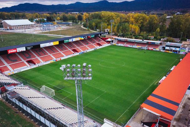 El Estadio Municipal de Anduva acogerá el Mirandés-Ponferradina (Foto: Miranda HD)