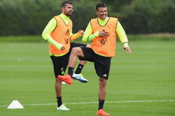 Diego Costa was among those players to return to training today. | Image credit: Chelsea - Getty Images