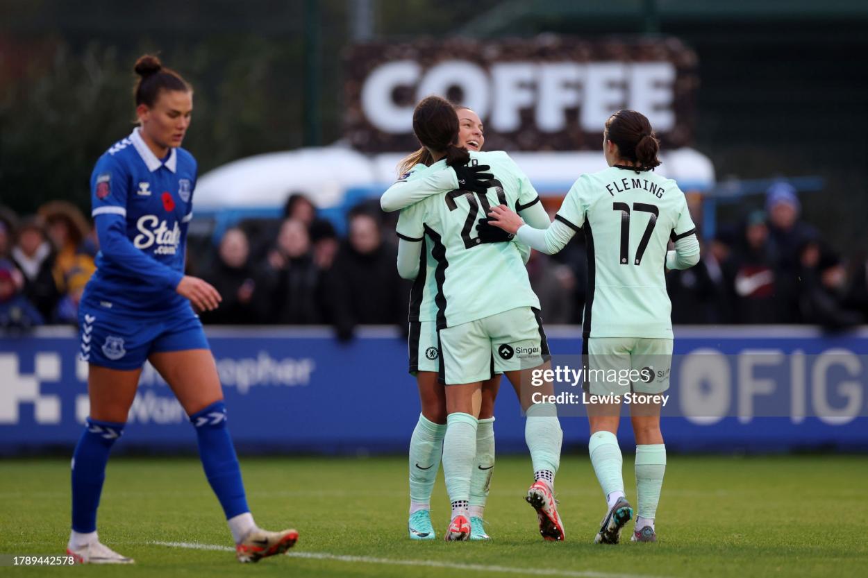Chelsea secured another win in L4. (Photo by Lewis Storey via Getty Images)
