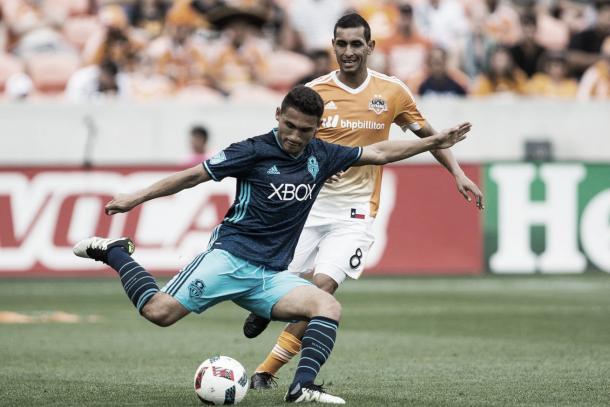 Roldan had a solid first half for the Sounders | Source: Troy Taormina/USA Today Sports