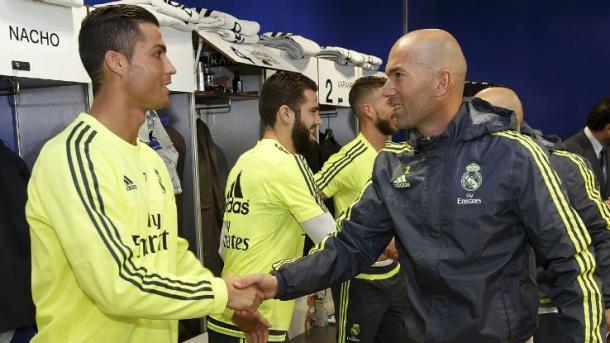 Cristiano Ronaldo e Zidane, espnfc.com
