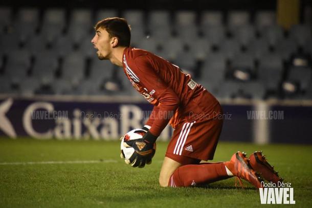 Cristian Rivero, jugador del Valencia Mestalla. FOTO: Noelia Déniz