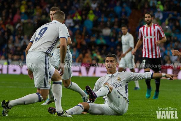 Cristiano y Benzema se tornaron claves en la parcela ofensiva blanca. | FOTO: Daniel Nieto - VAVEL