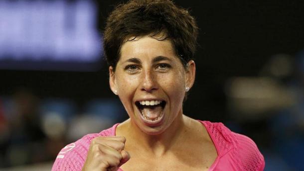 Suarez-Navarro will be happy with her performance in Australia (pic source| DeportesLV)
