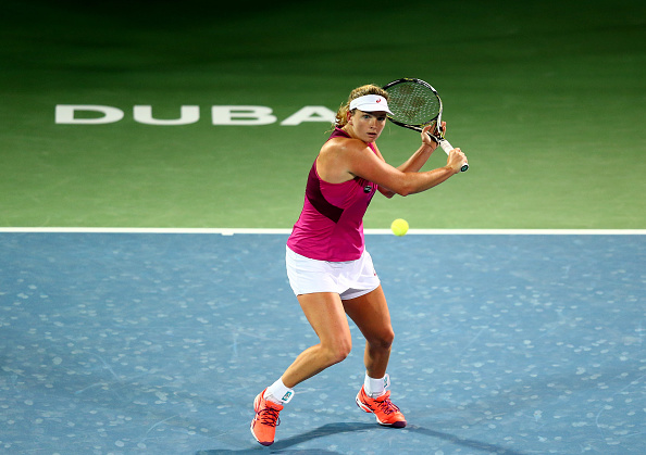 Vandeweghe in action in Dubai (Getty Images/Francois Nel)