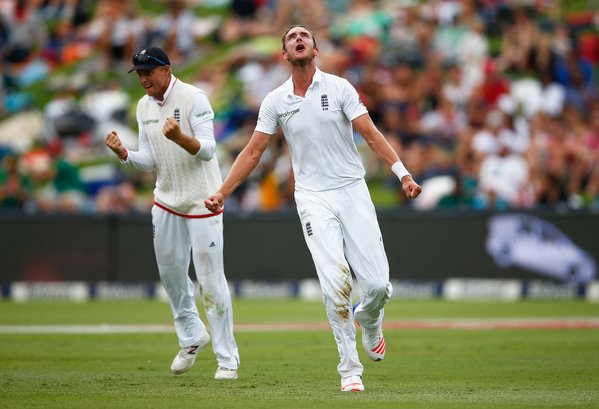 Broad's amazing spell brought back memories of his amazing spell at Trent Bridge during the Ashes last year. CREDIT: yahoo.com