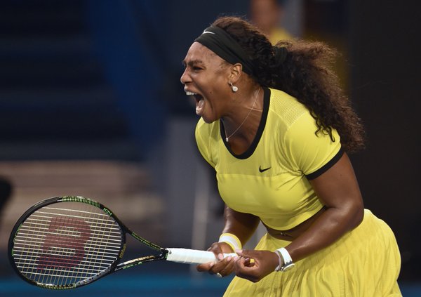 Grito de guerra de Serena | Foto: ESPN