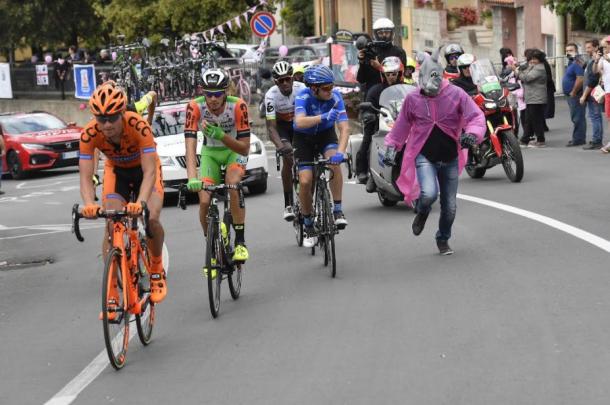 Los cinco protagonistas del día | Foto: Giro de Italia