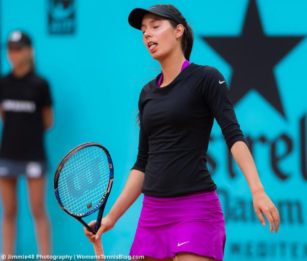 It was just not Dodin's day who struggled throughout | Photo: Jimmie48 Tennis Photography