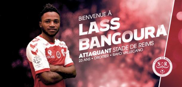 Lass Bangoura con su nueva camiseta | Twitter Stade de Reims