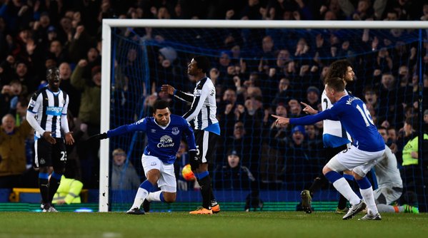 Lennon finds the back of the net after a bright start from the Toffees. | Photo: Everton FC
