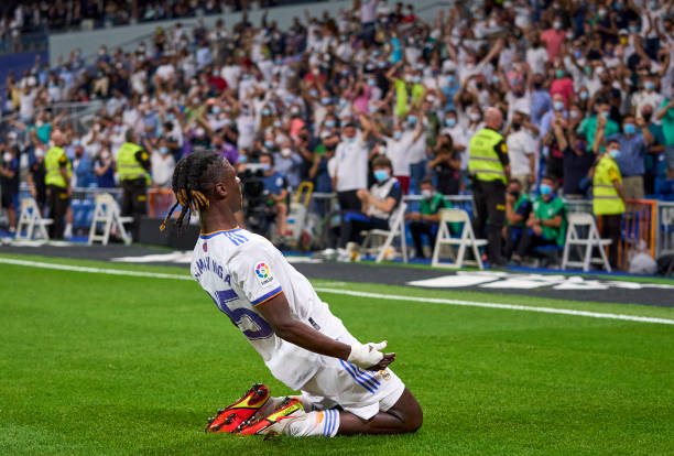 Camavinga celebranddo su gol I Foto: Getty Images