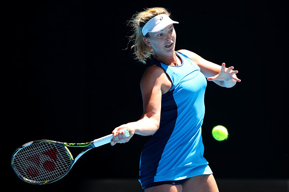 Coco Vandeweghe will look to attack as much as possible as she aims to make her first Grand Slam final (Getty/Cameron Spencer)