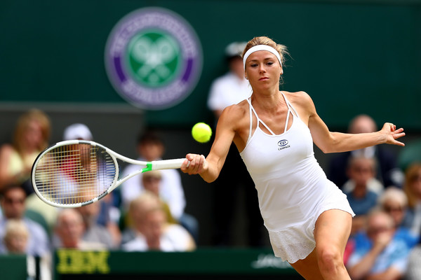 Camila Giorgi was halfway from completing the huge upset but failed to finish the job | Photo: Michael Steele/Getty Images Europe