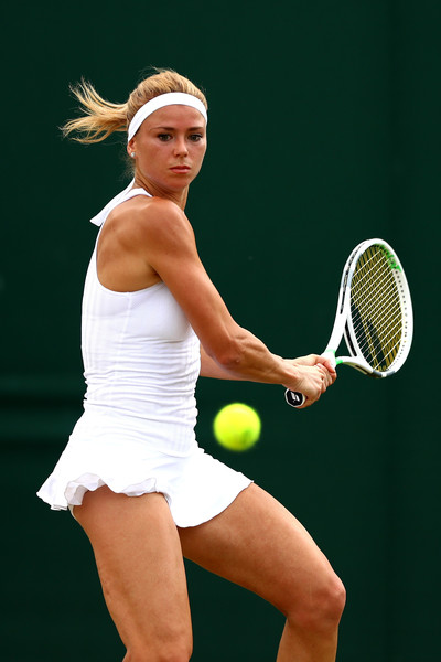 Camila Giorgi's groundstrokes were simply unplayable today | Photo: Matthew Stockman/Getty Images Europe